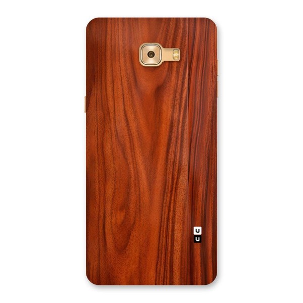 Wooden Texture Printed Back Case for Galaxy C9 Pro