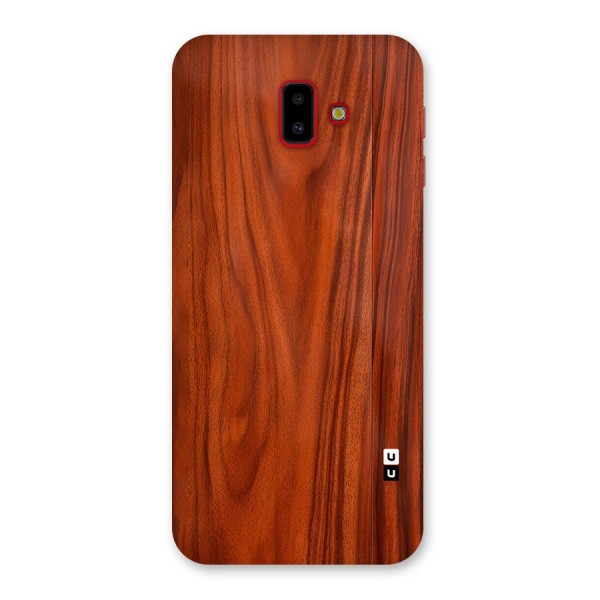 Wooden Texture Printed Back Case for Galaxy J6 Plus