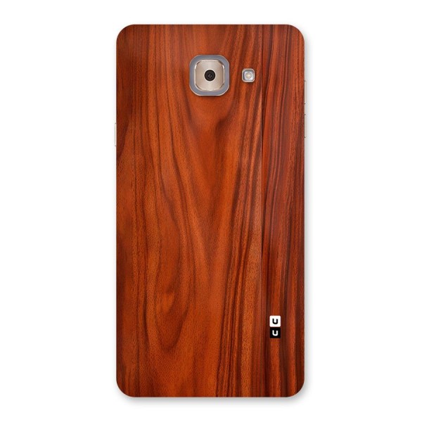 Wooden Texture Printed Back Case for Galaxy J7 Max