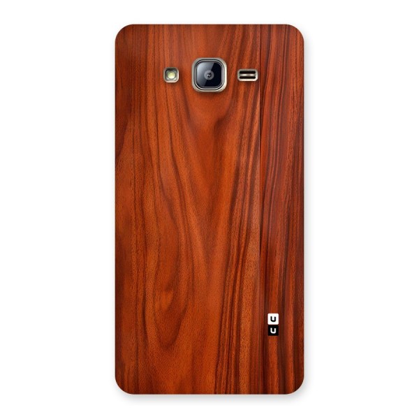 Wooden Texture Printed Back Case for Galaxy On5