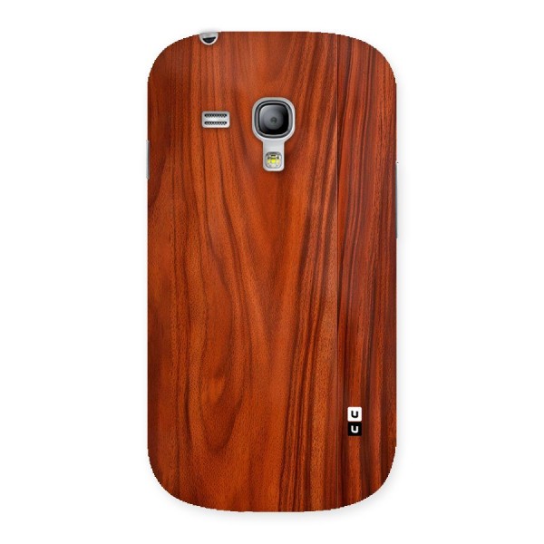 Wooden Texture Printed Back Case for Galaxy S3 Mini