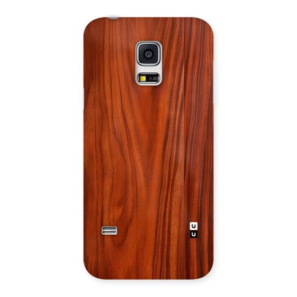 Wooden Texture Printed Back Case for Galaxy S5 Mini