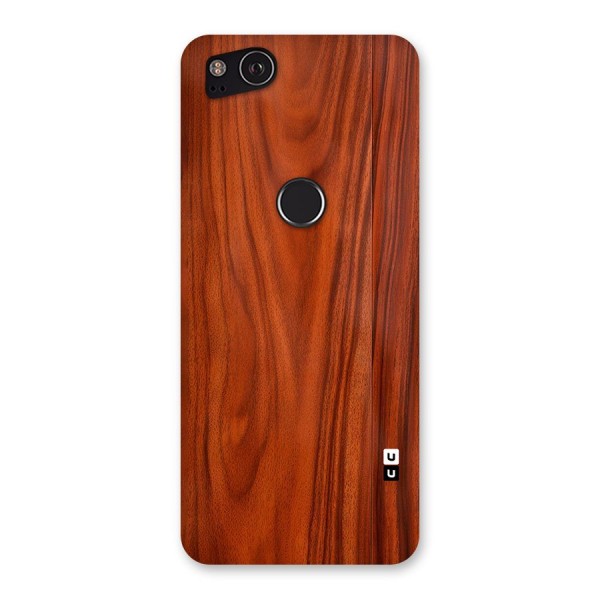 Wooden Texture Printed Back Case for Google Pixel 2