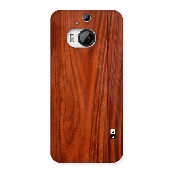 Wooden Texture Printed Back Case for HTC One M9 Plus