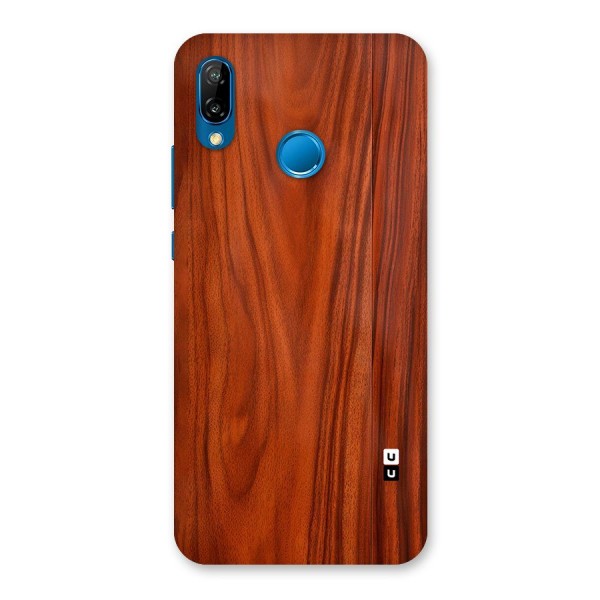 Wooden Texture Printed Back Case for Huawei P20 Lite