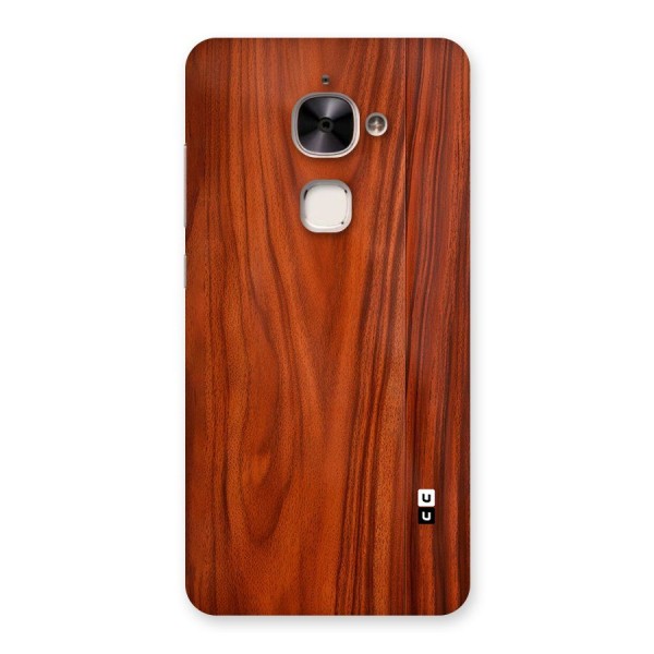 Wooden Texture Printed Back Case for Le 2
