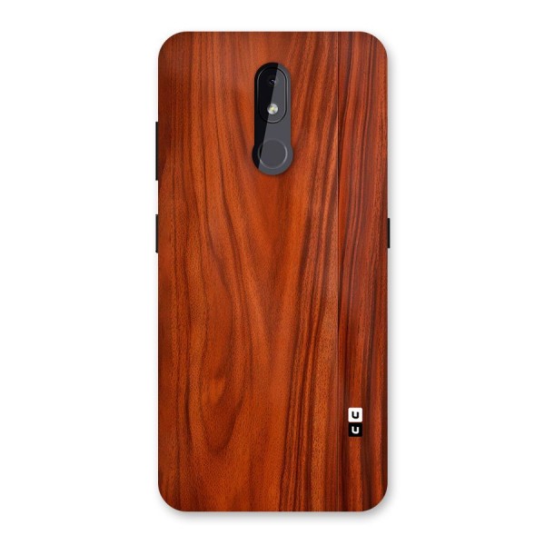 Wooden Texture Printed Back Case for Nokia 3.2