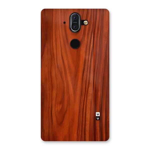 Wooden Texture Printed Back Case for Nokia 8 Sirocco