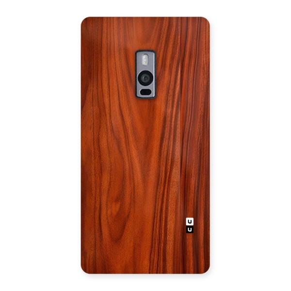 Wooden Texture Printed Back Case for OnePlus 2
