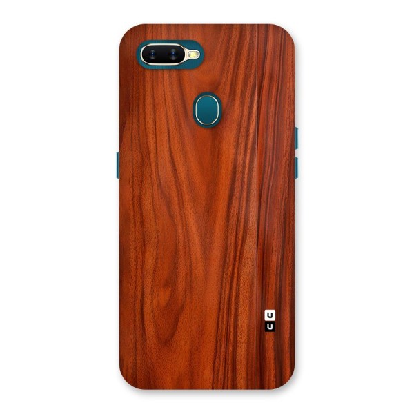 Wooden Texture Printed Back Case for Oppo A11k