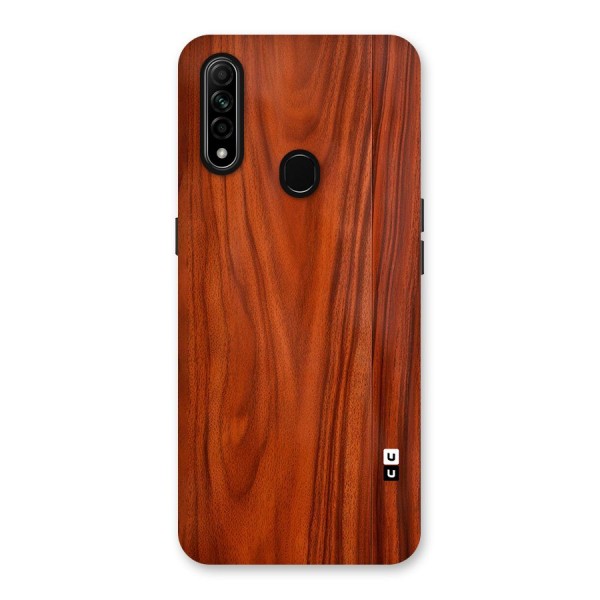 Wooden Texture Printed Back Case for Oppo A31