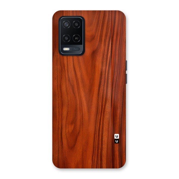 Wooden Texture Printed Back Case for Oppo A54