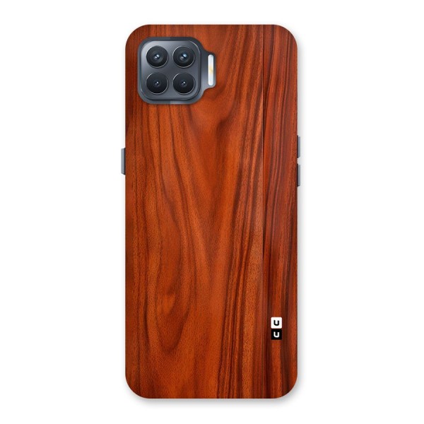 Wooden Texture Printed Back Case for Oppo F17 Pro