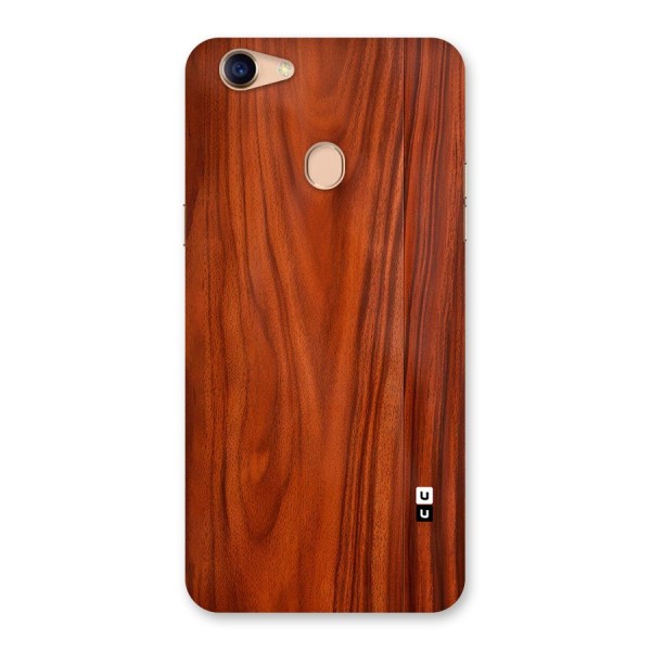 Wooden Texture Printed Back Case for Oppo F5