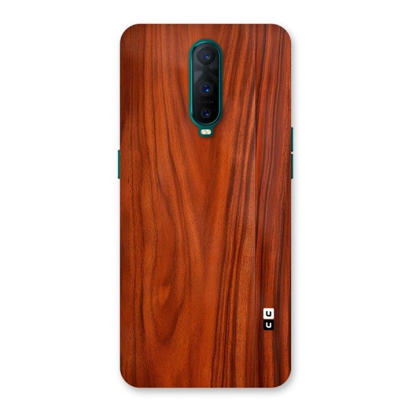 Wooden Texture Printed Back Case for Oppo R17 Pro