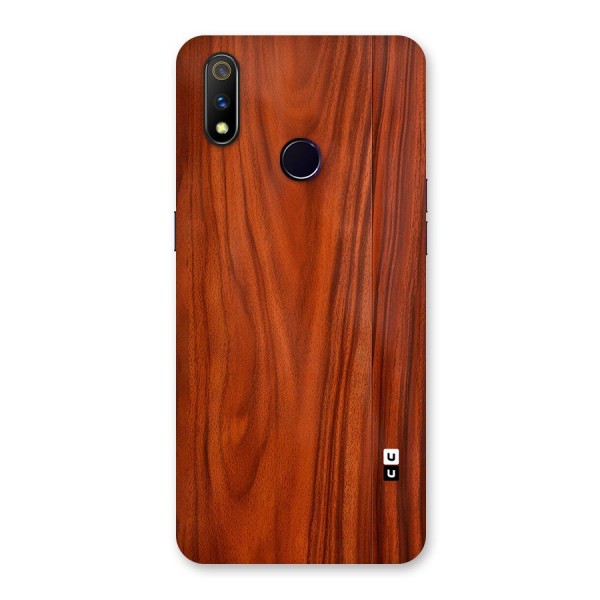 Wooden Texture Printed Back Case for Realme 3 Pro