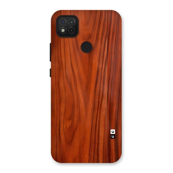 Wooden Texture Printed Back Case for Redmi 9