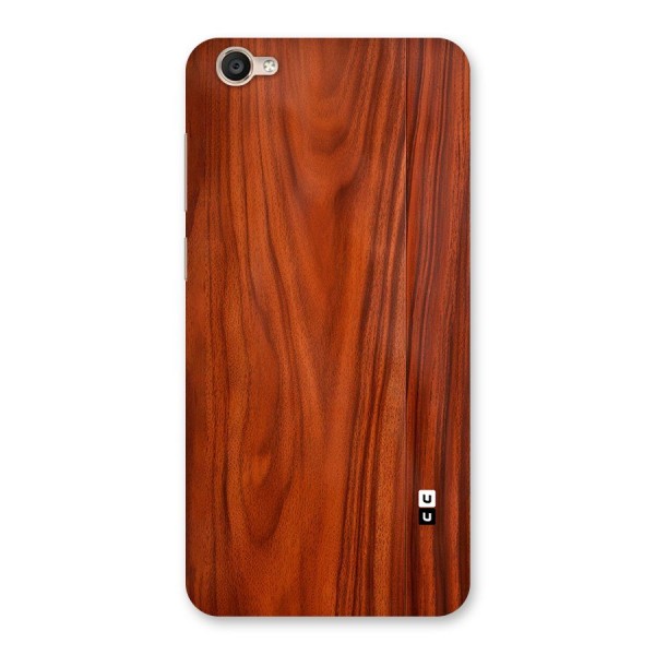 Wooden Texture Printed Back Case for Vivo Y55