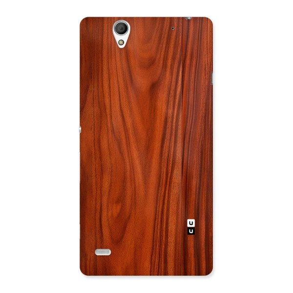 Wooden Texture Printed Back Case for Xperia C4