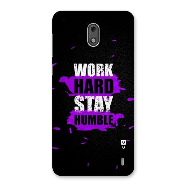 Work Hard Stay Humble Back Case for Nokia 2