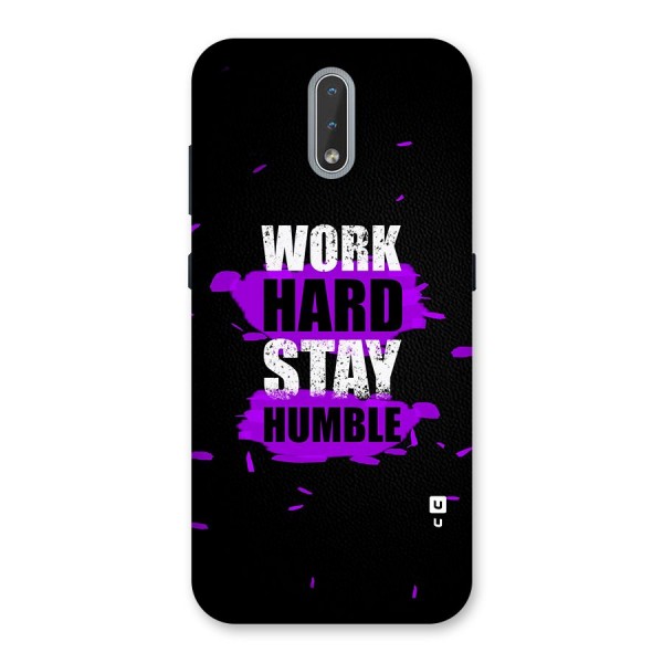 Work Hard Stay Humble Back Case for Nokia 2.3