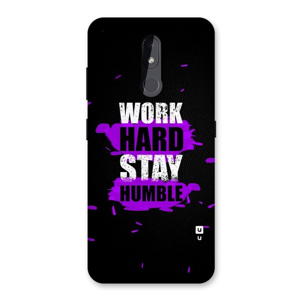 Work Hard Stay Humble Back Case for Nokia 3.2