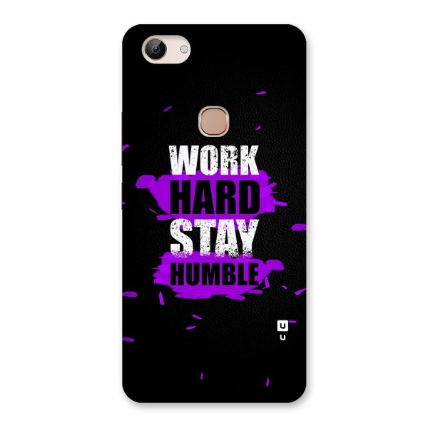 Work Hard Stay Humble Back Case for Vivo Y83