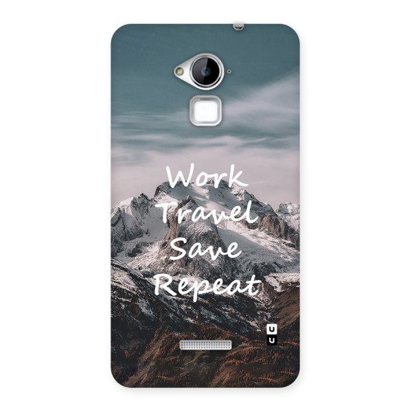 Work Travel Back Case for Coolpad Note 3