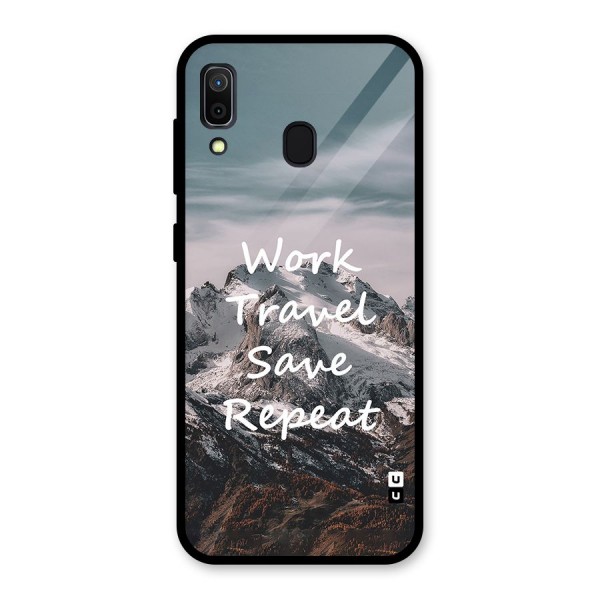 Work Travel Back Case for Galaxy A30