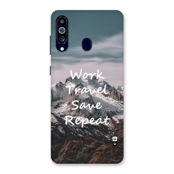 Work Travel Back Case for Galaxy A60