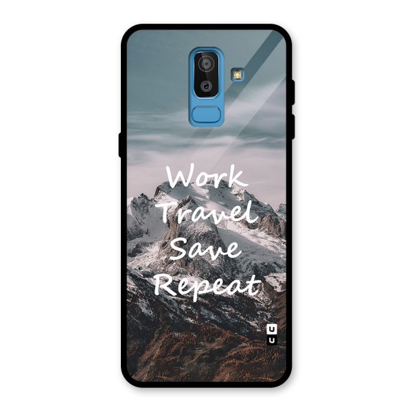 Work Travel Back Case for Galaxy J8