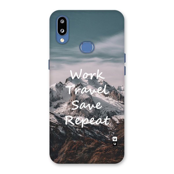 Work Travel Back Case for Galaxy M01s