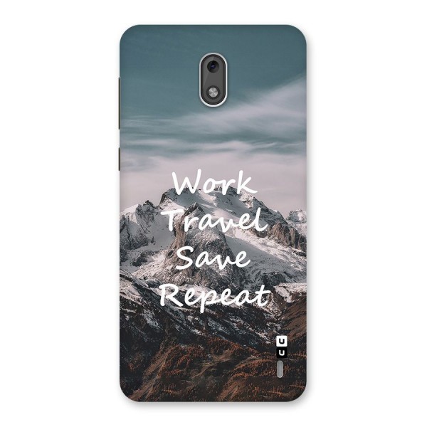 Work Travel Back Case for Nokia 2