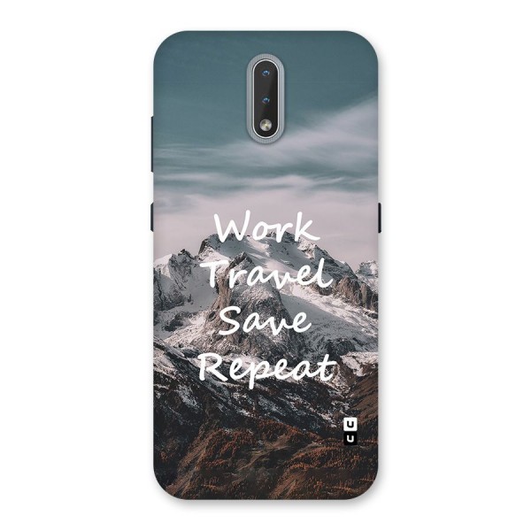 Work Travel Back Case for Nokia 2.3