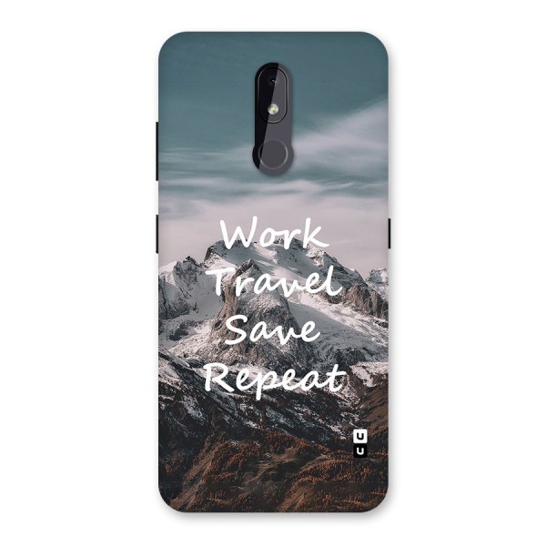 Work Travel Back Case for Nokia 3.2