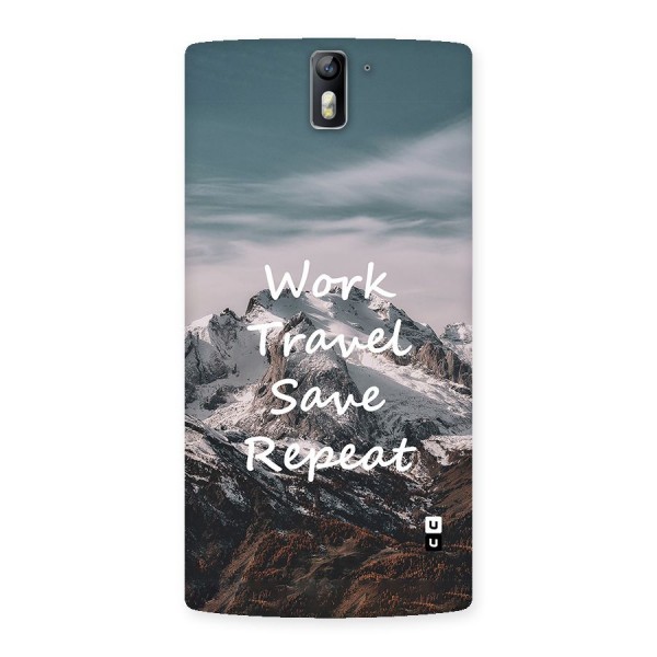 Work Travel Back Case for OnePlus One