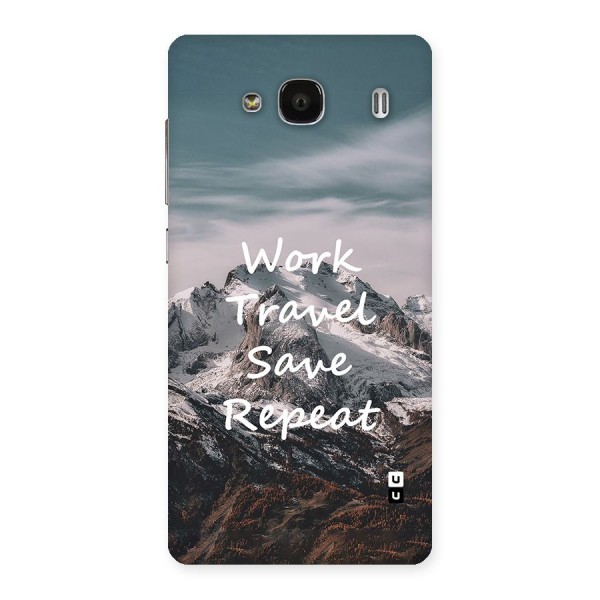 Work Travel Back Case for Redmi 2s