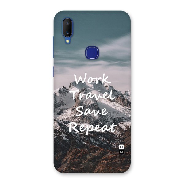 Work Travel Back Case for Vivo V11