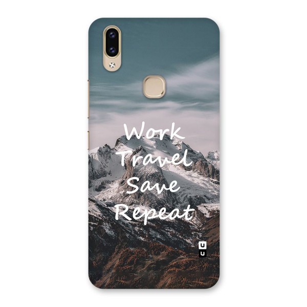 Work Travel Back Case for Vivo V9