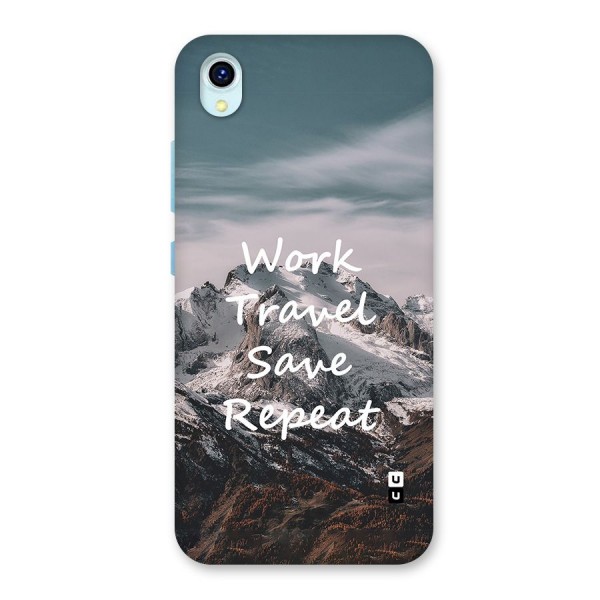 Work Travel Back Case for Vivo Y1s