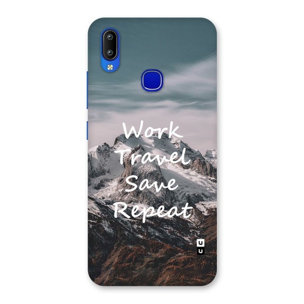 Work Travel Back Case for Vivo Y91