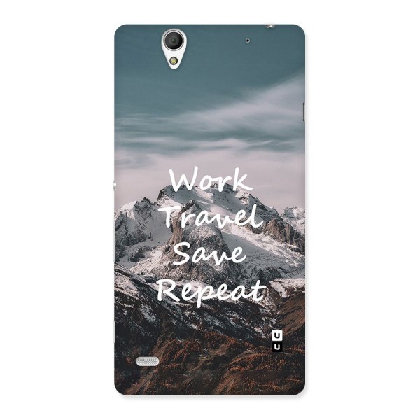 Work Travel Back Case for Xperia C4