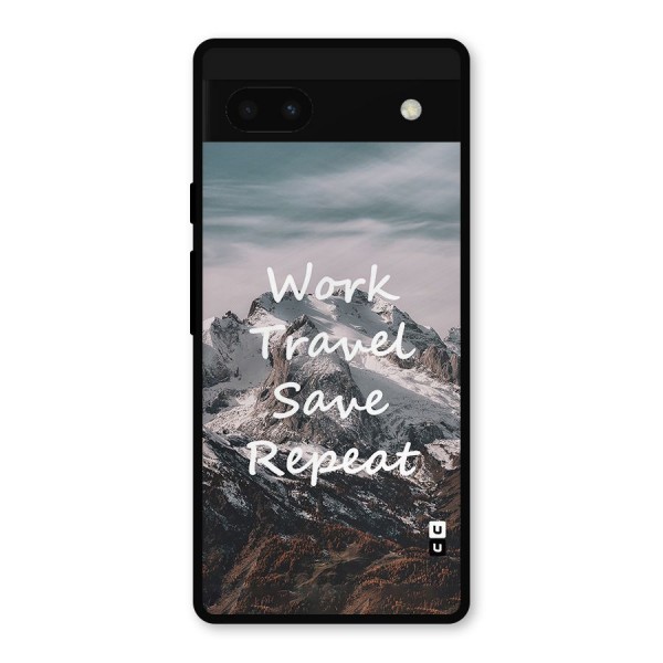 Work Travel Metal Back Case for Google Pixel 6a