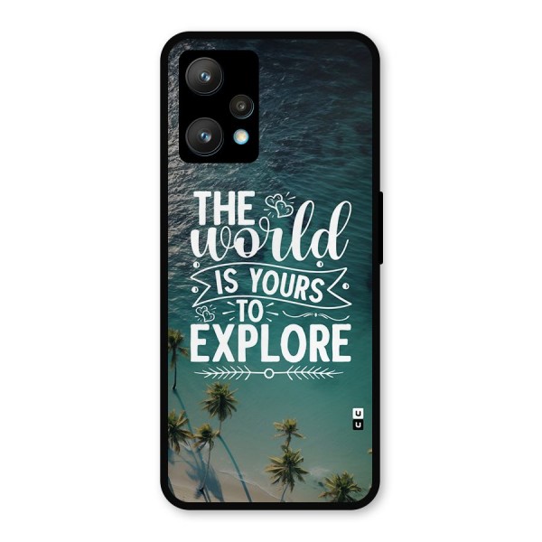 World To Explore Metal Back Case for Realme 9