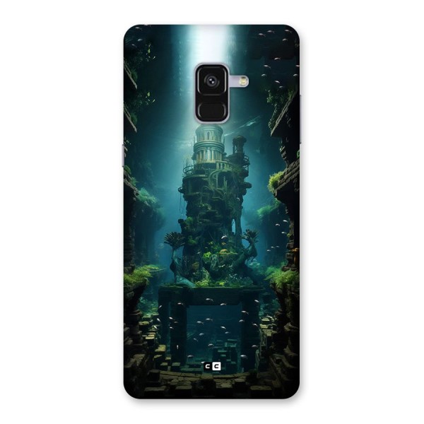 World Under Water Back Case for Galaxy A8 Plus