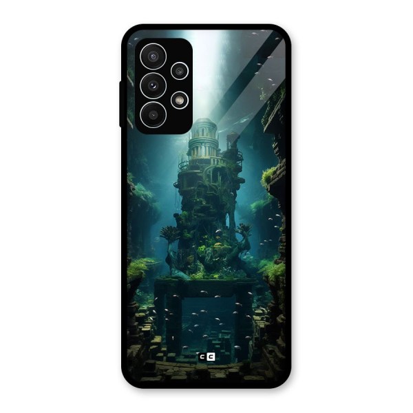 World Under Water Glass Back Case for Galaxy A23