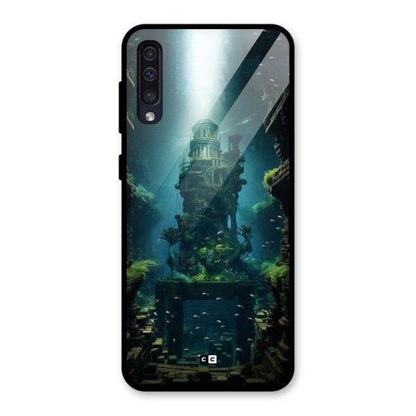 World Under Water Glass Back Case for Galaxy A50s