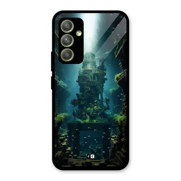 World Under Water Glass Back Case for Galaxy A54