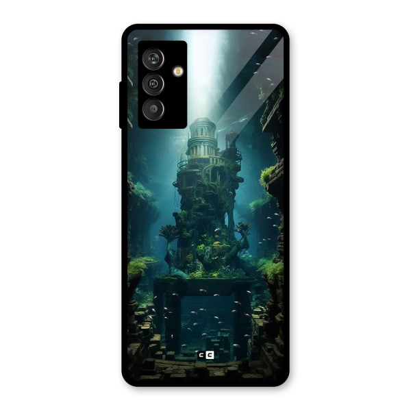 World Under Water Glass Back Case for Galaxy M13