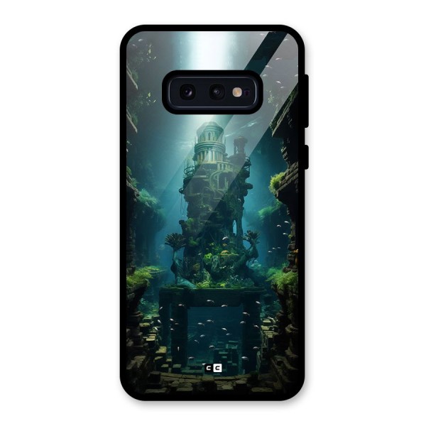 World Under Water Glass Back Case for Galaxy S10e